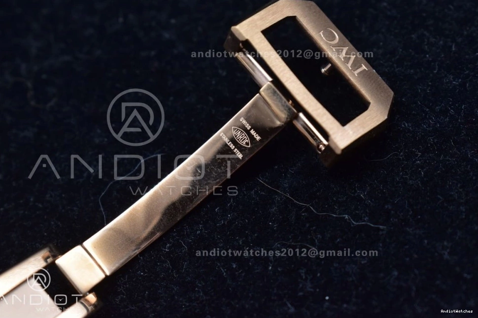 Black as Chrono Edition A7750 Portuguese Genuine) 1:1 ZF 444 Best Practical Thickness on Leather IW371482 (Same Strap 1031